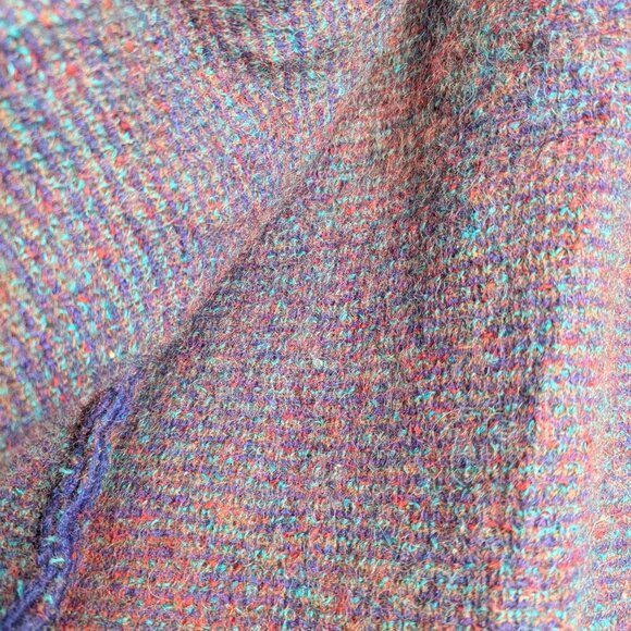 P.G.E. Vintage paisley mohair wool blend long cardigan - Picture 10 of 12